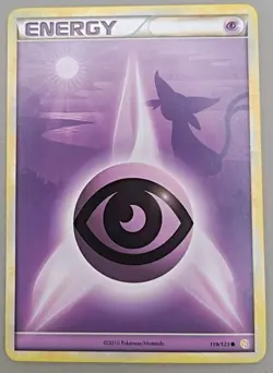 Espeon Psychic Energy 119/123 HeartGold SoulSilver Pokemon TCG - NM - Image 1