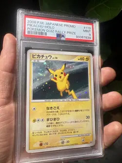 PSA 9 Pikachu 113/DP-P Platinum Quiz Prize Promo Pokemon Card 2008 Japanese - Image 2