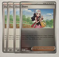 x4 Dawn 087/094 - ME02 Phantasmal Flames PFL - Pokemon - NM/M English - Image 1