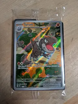 Pokemon - Tyrunt 070 Pokemon Center Stamp Black Star Promo SEALED - Image 1