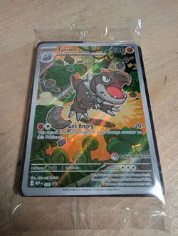 Pokemon - Tyrunt 070 Pokemon Center Stamp Black Star Promo SEALED - Image 2