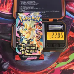 Extremely Heavy Pokemon Ascended Heroes Booster Pack 22.85 Heavy Pack! - #2 - Image 1