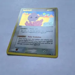 Pokemon Igglybuff 21/100 Crystal Guardians Stamped Reverse Holo Rare 2006 - Image 2