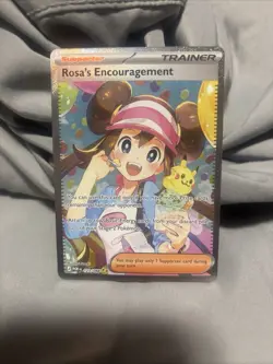 Rosa’s Encouragement SIR 123/088 - Pokemon Mega Evolution Perfect Order English - Image 1