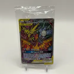 Moltres & Zapdos & Articuno Pokemon Stained Glass Promo Sealed Crimped - Image 1