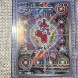 Pokemon TCG Medicham Full Art Holo ASC EN 241/217 Rare Fighting Stage 1 2026 - Image 1
