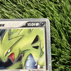 Tyranitar EX Pop Series 1 Cosmos Holo Foil Rare #17/17 2004 Pokemon LP - Image 4