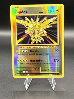 Pokemon TCG Zapdos Evolutions 42/108 Reverse Holo Holo Rare - Image 1