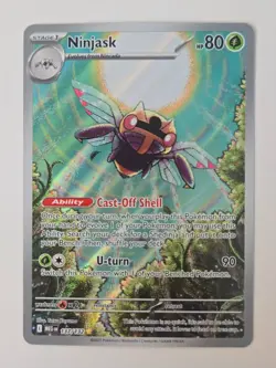 Pokemon Ninjask 137/132 - Mega Evolutions - Illustration Rare - Image 1