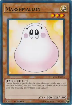 Marshmallon - YS17-EN015 - Common - 1st Edition - Lightly Played - Starter Deck: - Image 1