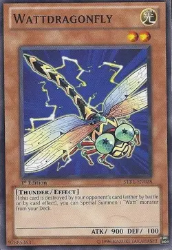 1x (EX) Wattdragonfly - STBL-EN028 - Common - 1st Edition YuGiOh - Image 1