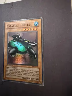 Yu-Gi-Oh Catapult Turtle MRD-075 Metal Raiders 1st Edition Holo - Image 2