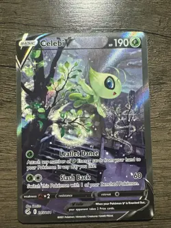 Pokemon TCG Celebi v Fusion Strike Alternate Art Card 245/264 NM Condition - Image 1