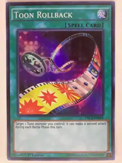 Toon Rollback - DRL2-EN024 - Super Rare - 1st Edition - Image 1