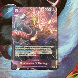 One Piece TCG English OP10-071 Donquixote Doflamingo Alt Art SR - Image 1