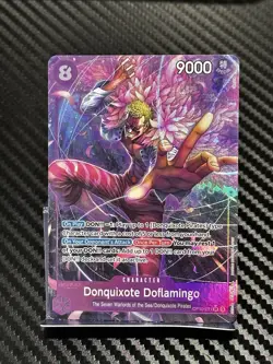 One Piece TCG English OP10-071 Donquixote Doflamingo Alt Art SR - Image 1