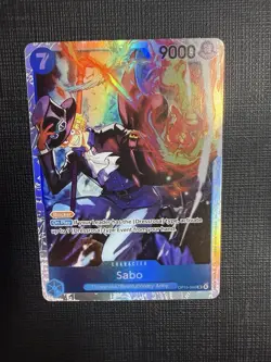 One Piece Sabo OP15-046 SR Adventure On Kami’s Island NM - Image 1