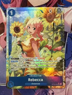 One Piece | Rebecca | OP15-053 | Alt Art (SR) | NM - Image 1