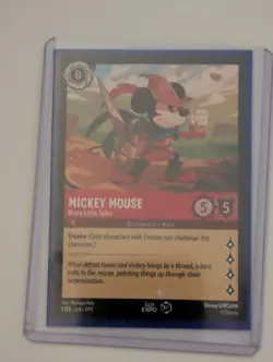 2023 Disney Lorcana Mickey Mouse Brave Little Tailor D23 Promos #1/P1 - Image 1