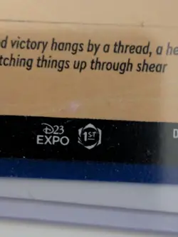 2023 Disney Lorcana Mickey Mouse Brave Little Tailor D23 Promos #1/P1 - Image 2