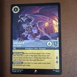 Goliath Clan Leader - 173/204 - Cold Foil - Disney Lorcana Whispers in the Well - Image 1