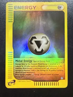 Pokemon Card - Metal Energy Aquapolis 143/147 Reverse Holo - NM - Image 1