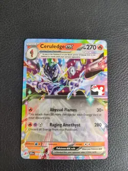 Pokemon TCG - Ceruledge ex 036/191 Play Stamped Prize Pack Series 7 Holo - Image 1