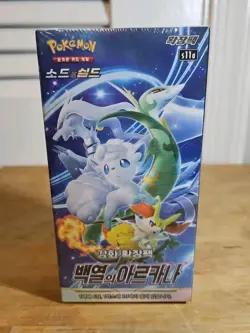 S11a Incandescent Arcana Pokemon Korean*w Shrink Booster Box US SELLER - Image 1