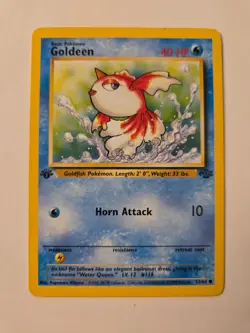 Pokemon Goldeen 53/64 1st Edition Jungle Set - Image 1