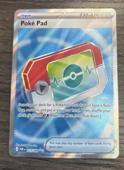 Poke Pad 113/088 Ultra Rare UR Full Art Holo Perfect Order Pokemon TCG Card - Image 1