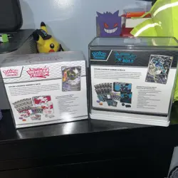 Black Bolt and White Flare POKEMON CENTER Elite Trainer Box SEALED w/ covers - Image 2