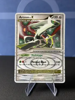 🔥 Arceus Lv X - Arceus 95/99 - SWIRL 🌀 Ultra Rare Lightly Played Pokemon Card - Image 1