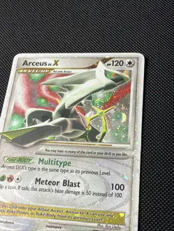 🔥 Arceus Lv X - Arceus 95/99 - SWIRL 🌀 Ultra Rare Lightly Played Pokemon Card - Image 3