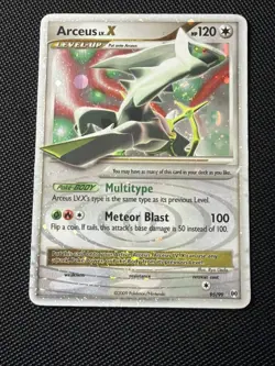 🔥 Arceus Lv X - Arceus 95/99 - SWIRL 🌀 Ultra Rare Lightly Played Pokemon Card - Image 4