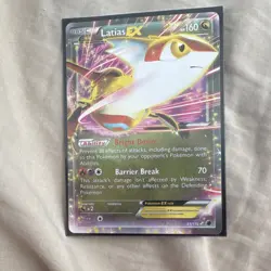 Pokemon Latias EX 85/116 Plasma Freeze Ultra Rare Holo Basic 160 HP - Image 1