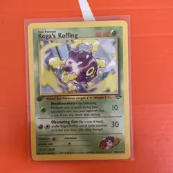 Pokemon TCG Koga’s Koffing 48/132 1st Edition Gym Challenge Uncommon WOTC - Image 1