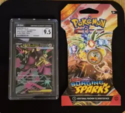 CGC 9.5 Pokemon TCG Japanese Mega Br - Mega Mawile ex 080/063 SR - 1 Sealed Pack - Image 1