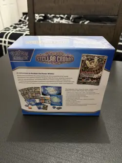 Pokemon TCG: Stellar Crown Pokemon Center Exclusive Elite Trainer Box ETB/Case - Image 3