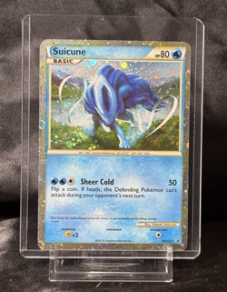 Suicune Basic HGSS21 Cosmo Holo Pokemon TCG Black Star Promo 2010 -MP- - Image 2