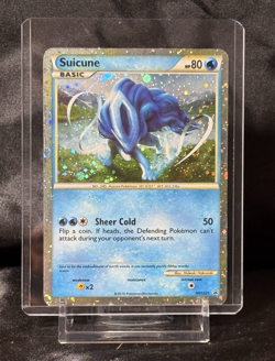 Suicune Basic HGSS21 Cosmo Holo Pokemon TCG Black Star Promo 2010 -MP- - Image 3