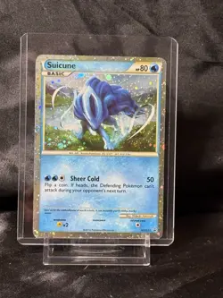 Suicune Basic HGSS21 Cosmo Holo Pokemon TCG Black Star Promo 2010 -MP- - Image 5