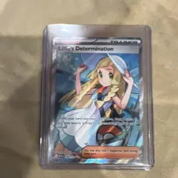 Pokemon Lillie's Determination Me01: Mega Evolution 169/132 Ultra Rare Holo Tra… - Image 2