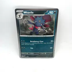 Weavile Cosmos Holo 021 Black Star Promo 21 Pokemon Phantasmal Flames - Image 1