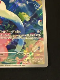 Wiglett 206/198 Sv01: Scarlet & Violet Base Set Holo Pokemon Tcg Full Art New - Image 3