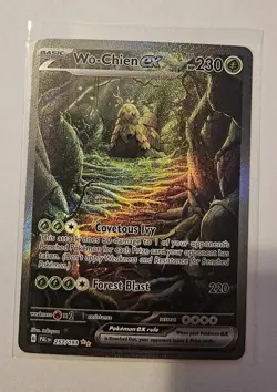 Pokemon Wo-Chien EX 257/193 SV Paldea Evolved Special Illustration Mint - Image 1