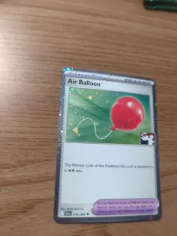 Air Balloon 079/086 Cosmos Holo Pokemon Play! Prize Pack Play Stamp Series 8 - Image 3