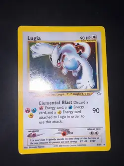 Pokemon 2000 Neo Genesis Unlimited #9 Lugia Holo ENG - Image 1