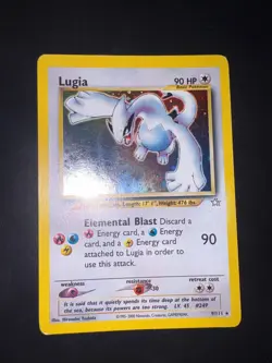 Pokemon 2000 Neo Genesis Unlimited #9 Lugia Holo ENG - Image 2