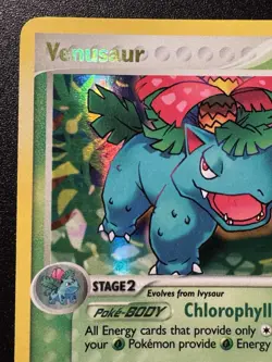Venusaur 28/100 EX Crystal Guardians Pokemon Card Reverse Holo Foil Rare LP - Image 3