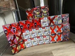 Lot Of 17 EMPTY Pokemon Booster Bundle Boxes No Packs No Cards - Image 1